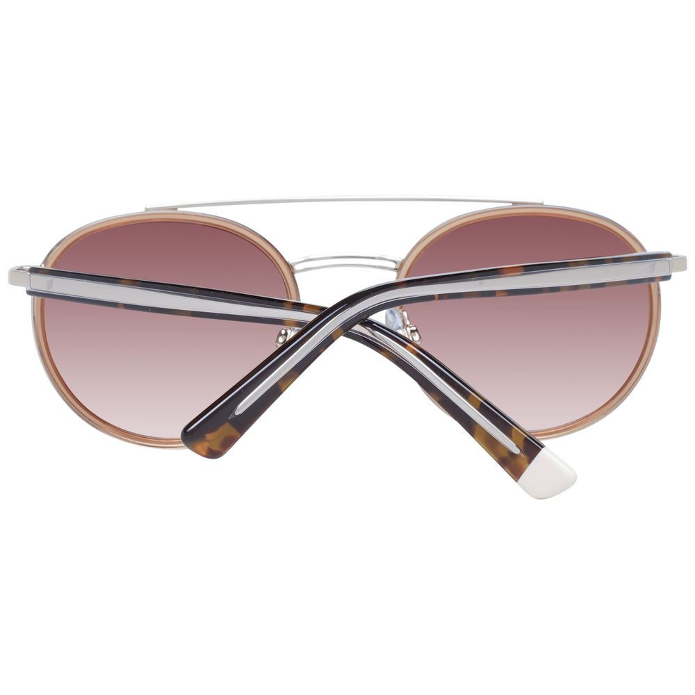 Web Brown Unisex Sunglasses