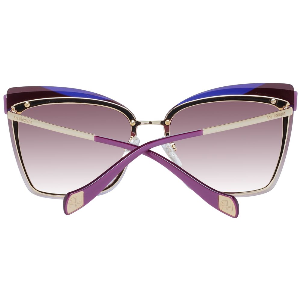 Ana Hickmann Purple Women Sunglasses