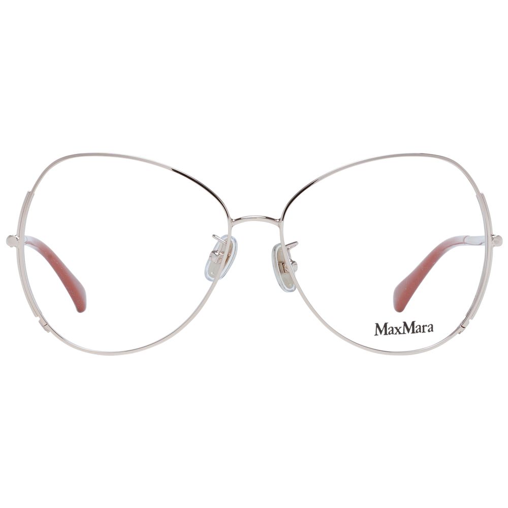 Max Mara Rose Gold Women Optical Frames