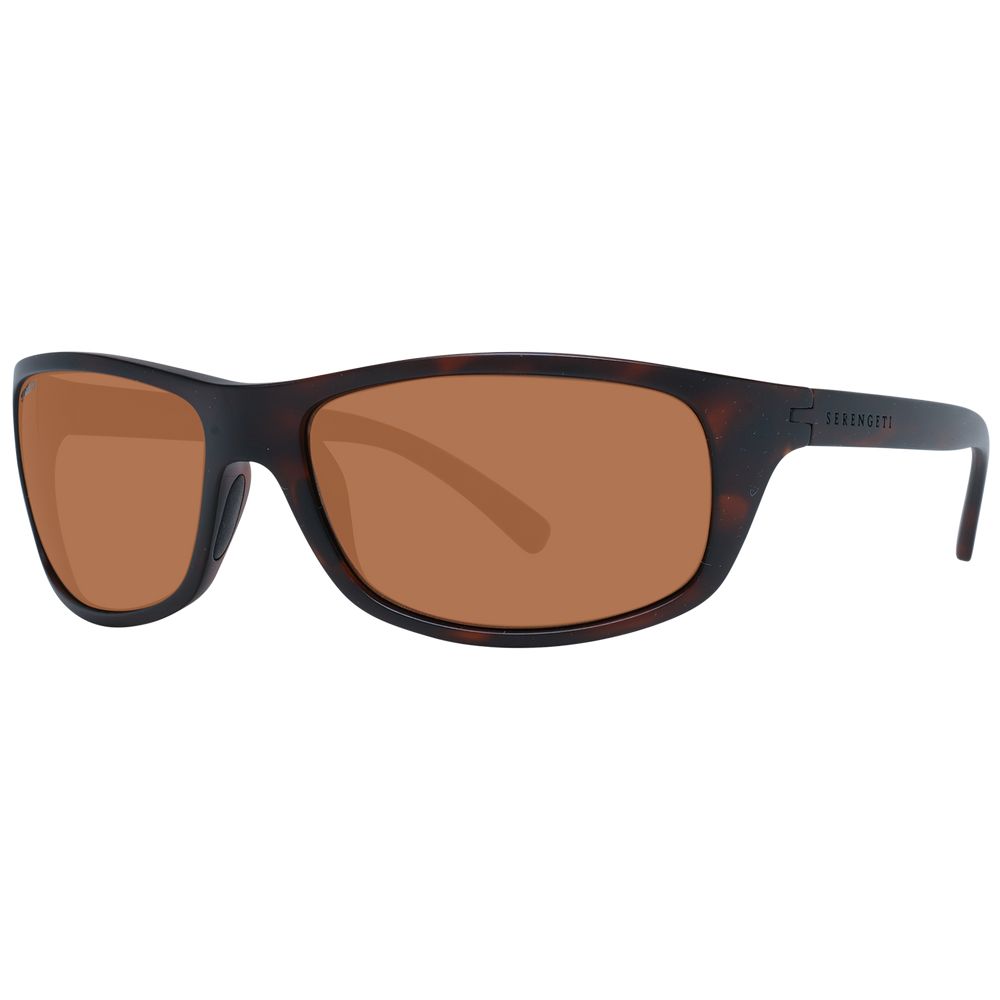 Serengeti Brown Unisex Sunglasses