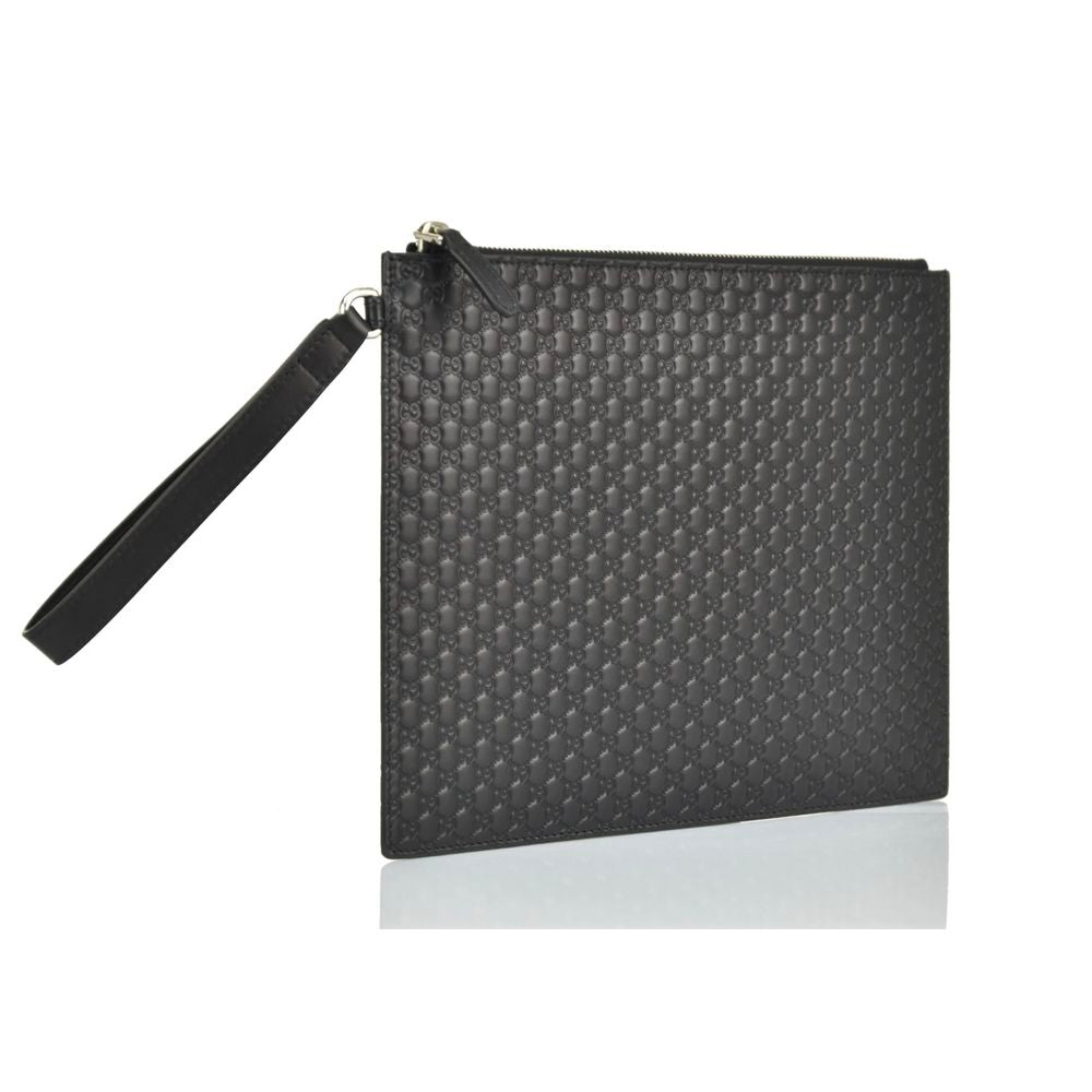 Gucci Black Calfskin Men Clutch