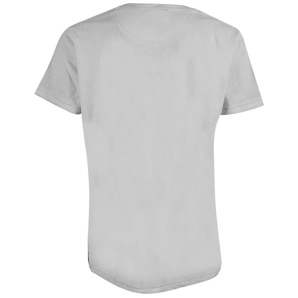 Yes Zee "Gray Cotton Men T-Shirt"