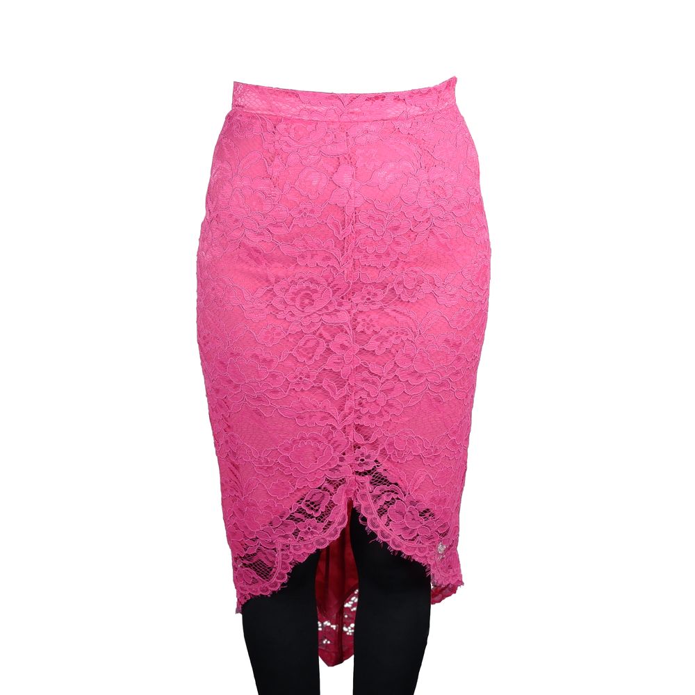 Elisabetta Franchi Fuchsia Viscose Women Skirt