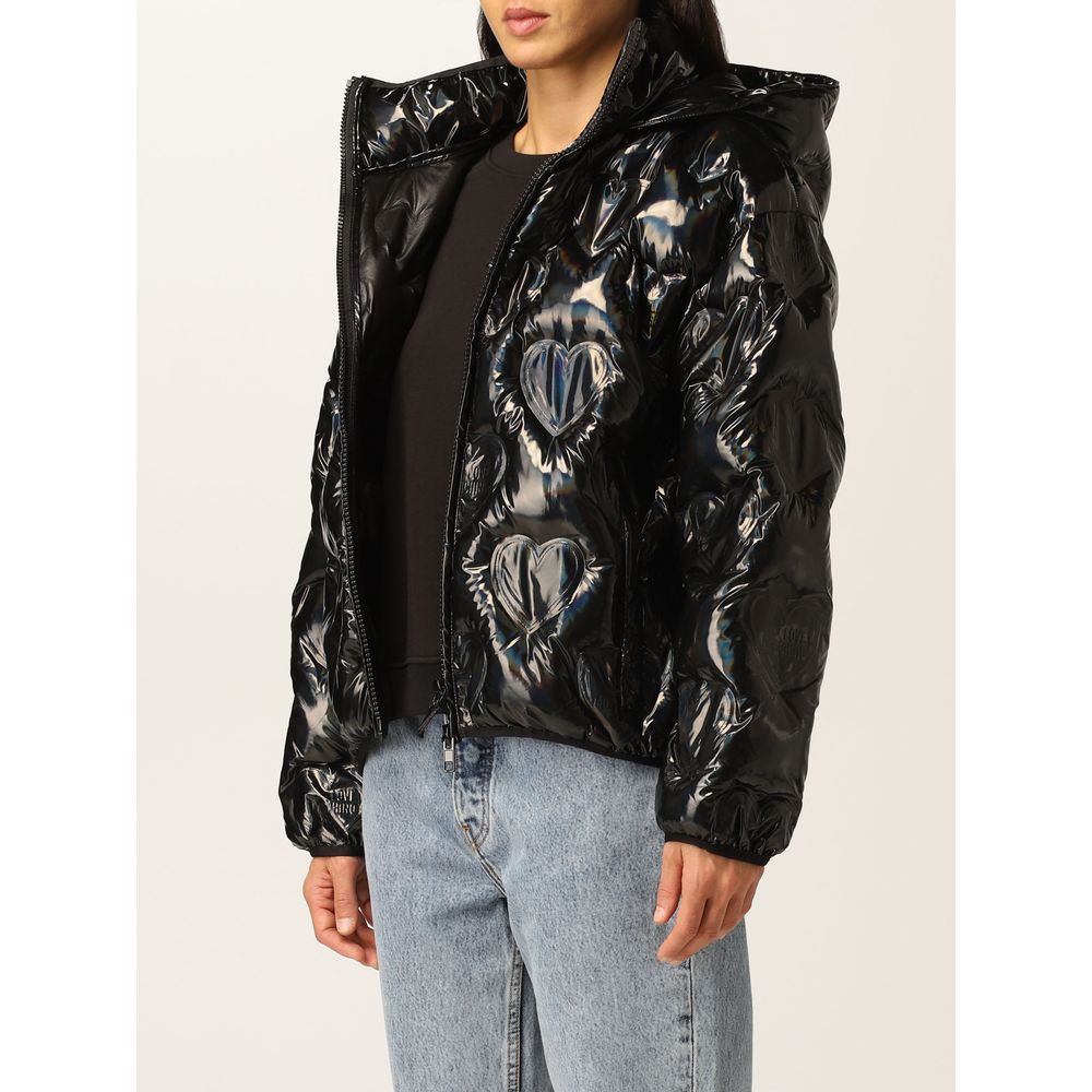 Love Moschino Black Polyester Women Jacket