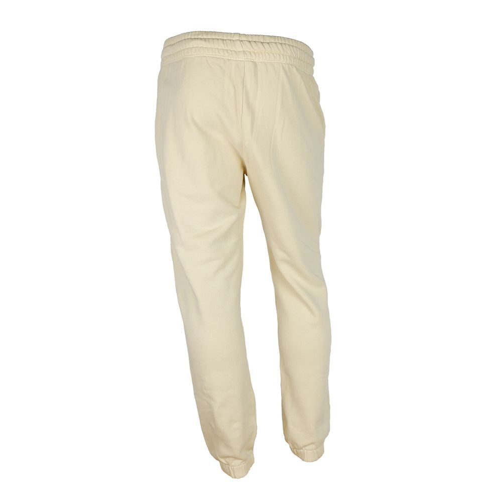 Diego Venturino Beige Cotton Men's Track Trousers