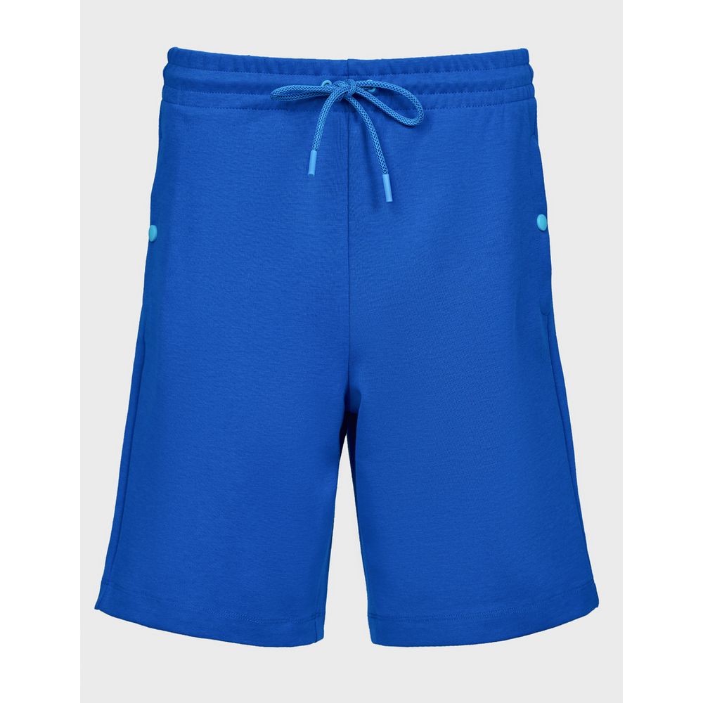 Bikkembergs Chic Bermuda Shorts with Rubber Detailing