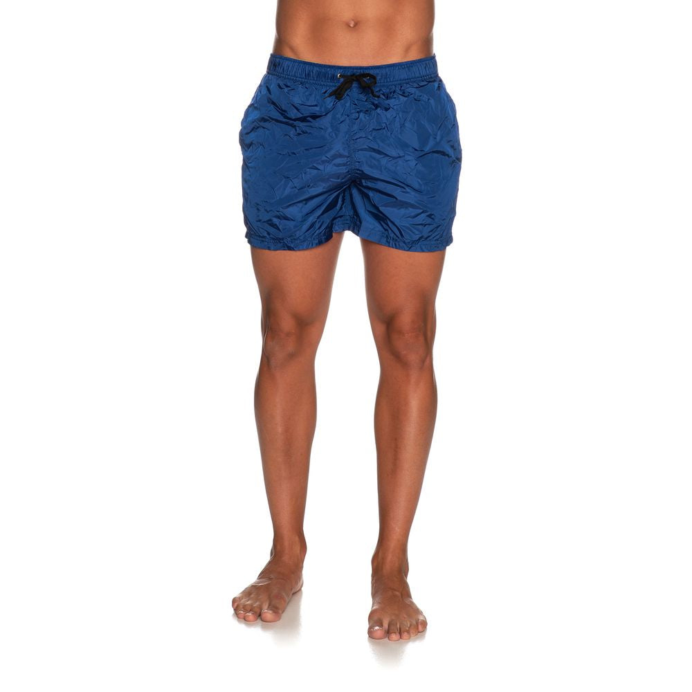 Refrigiwear Blue Nylon Men's Swimsuit Shorts