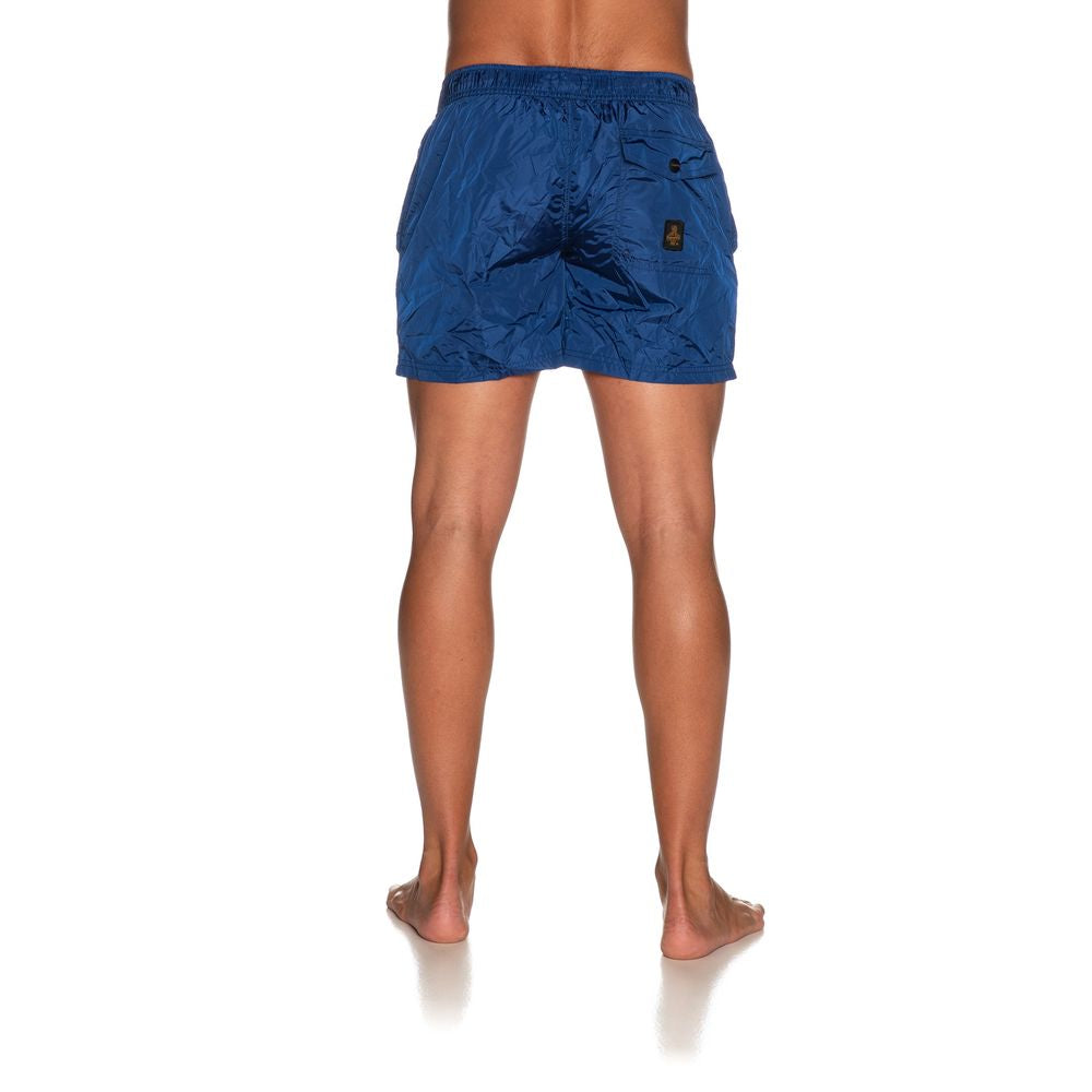 Refrigiwear Blue Nylon Men's Swimsuit Shorts