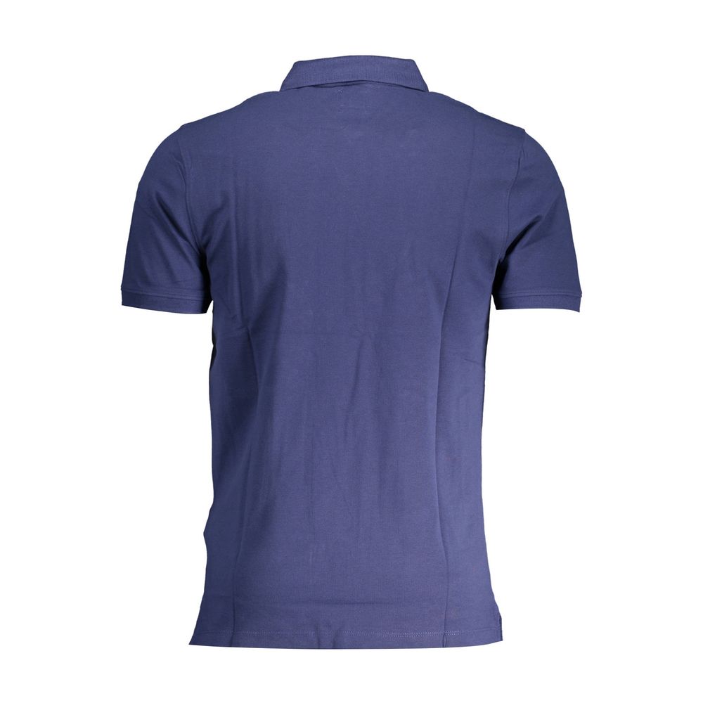 Levi's Blue Cotton Men Polo