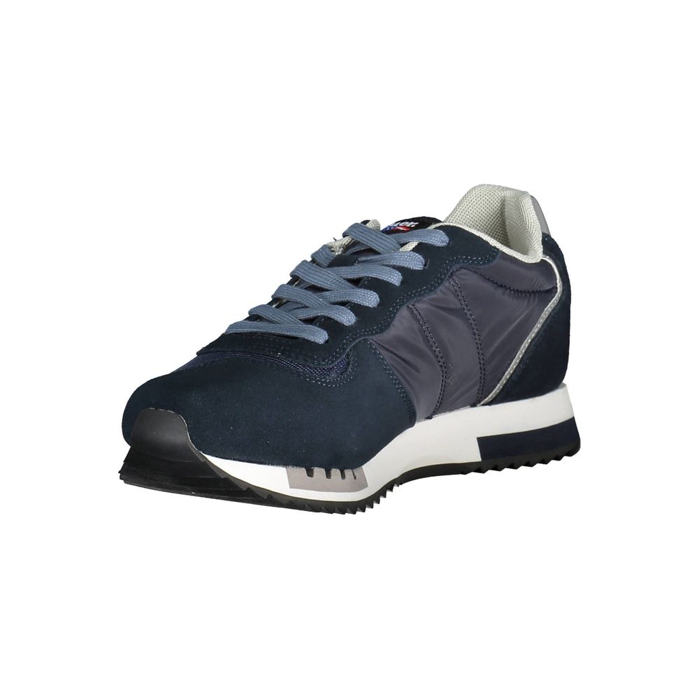 Blauer Blue Leather Men Sneaker