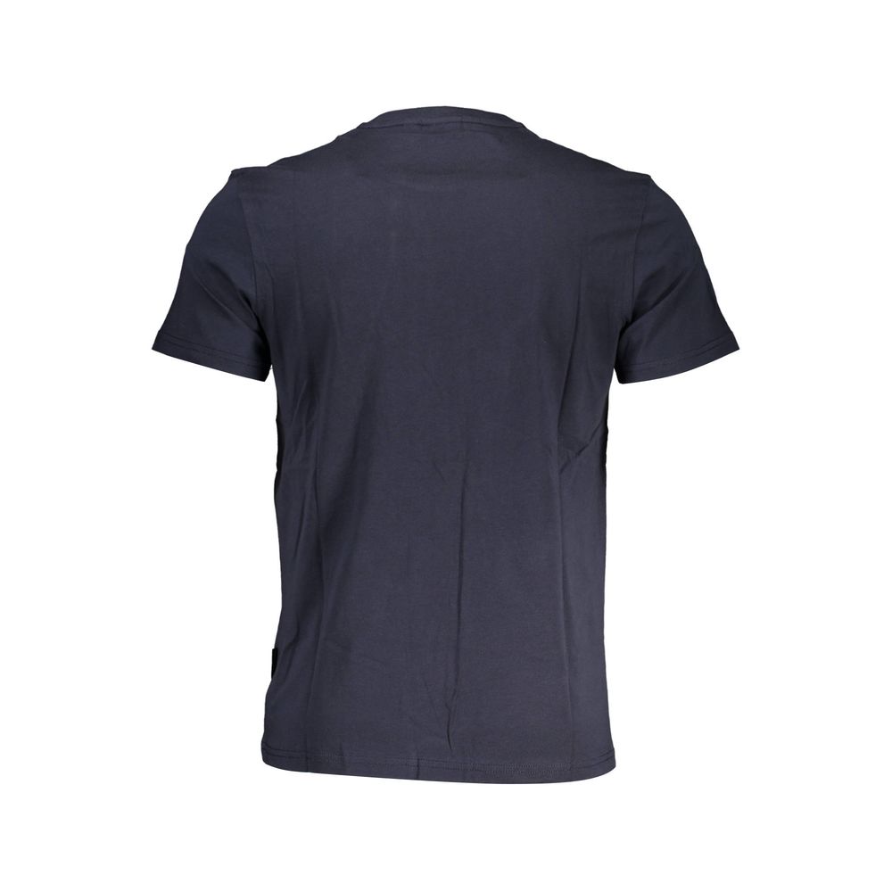 Napapijri Blue Cotton Men T-Shirt