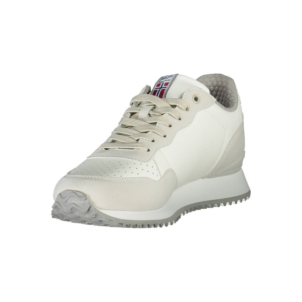 Napapijri White Polyester Men Sneaker