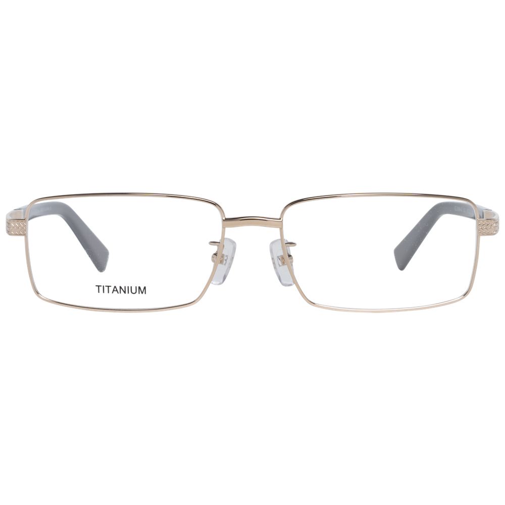 Ermenegildo Zegna Gold Men Optical Frames