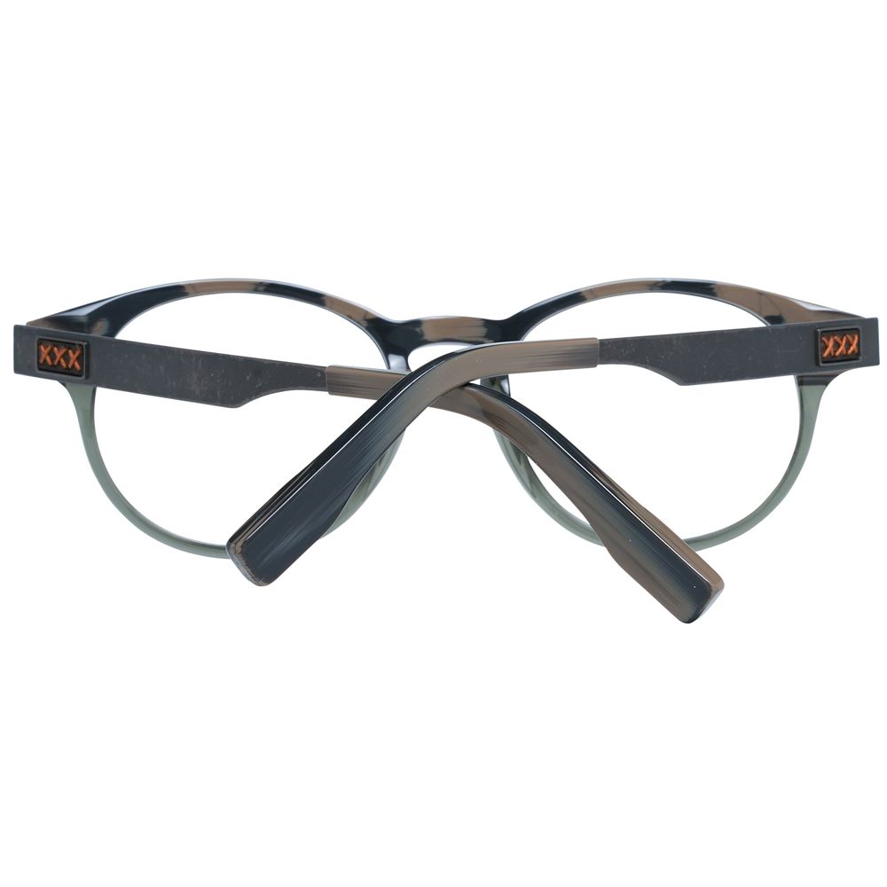 Zegna Couture Gray Men Optical Frames