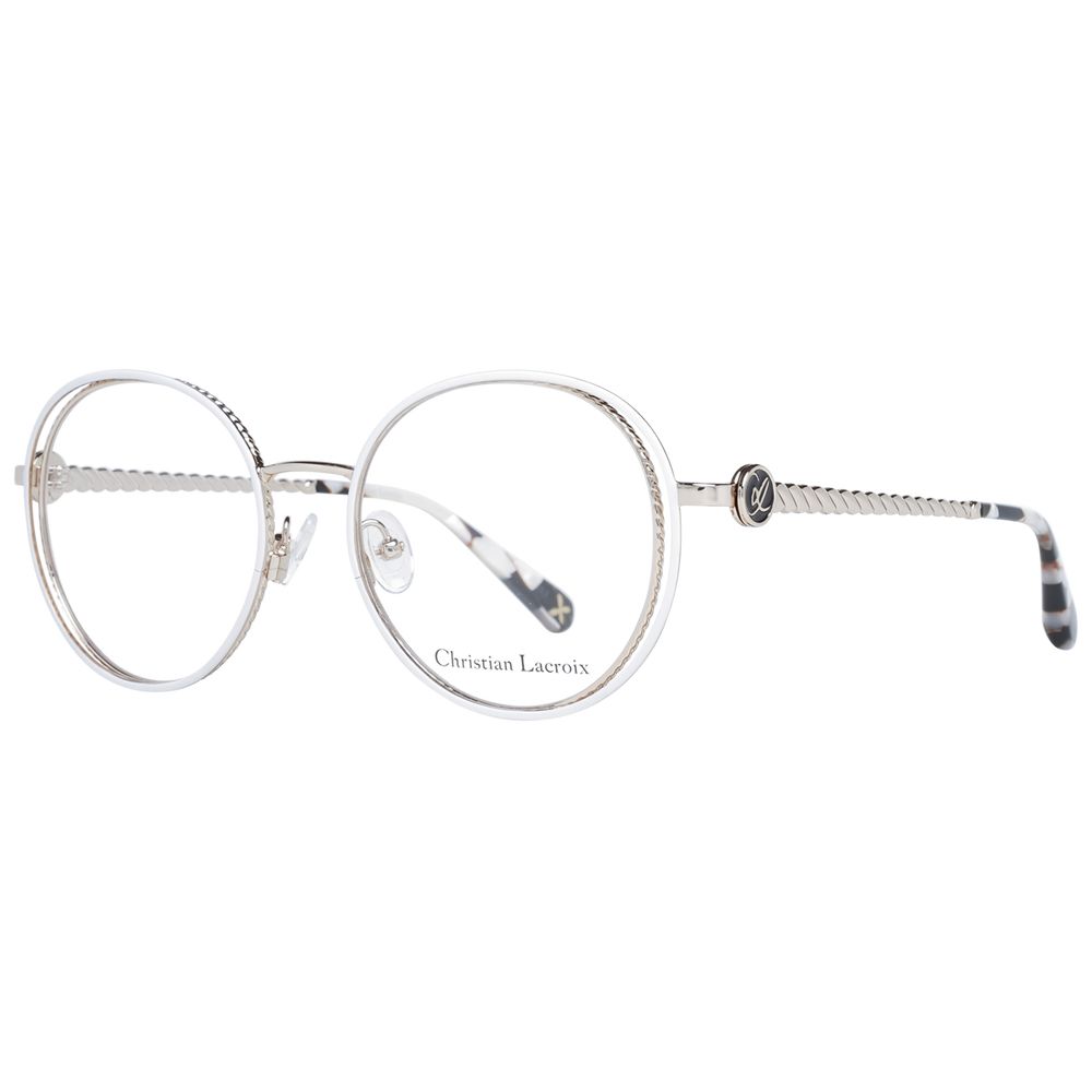 Christian Lacroix White Women Optical Frames