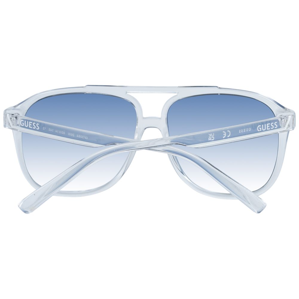 Guess Transparent Men Sunglasses