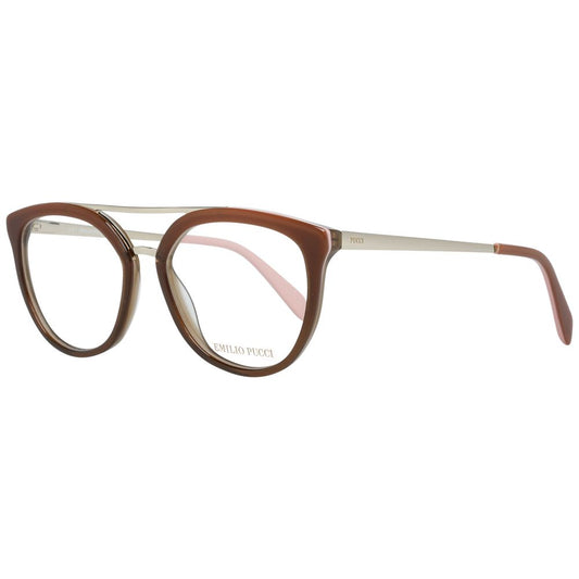 Emilio Pucci Brown Women Optical Frames