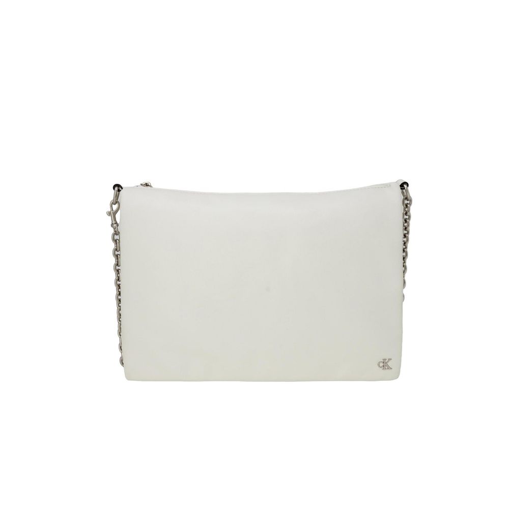 Calvin Klein Cream Recycled Polyester Handbag