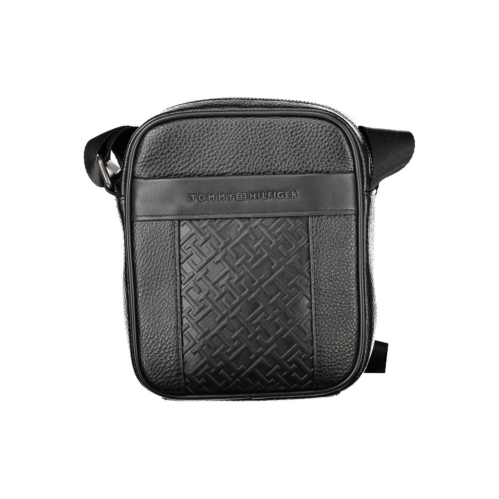 Tommy Hilfiger Black Polyethylene Men Shoulder Bag