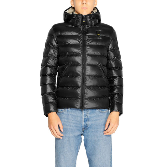 Blauer Black Polyester Jacket