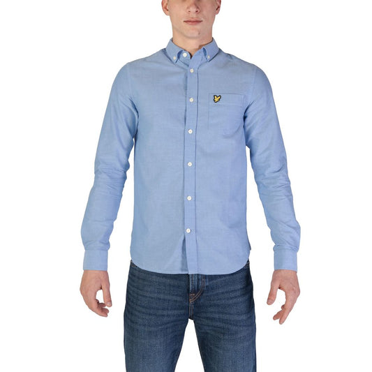 Lyle & Scott Blue Cotton Cotton Shirt