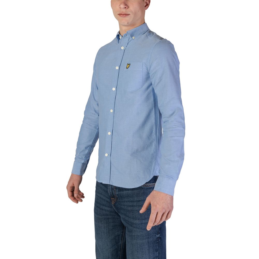 Lyle & Scott Blue Cotton Cotton Shirt