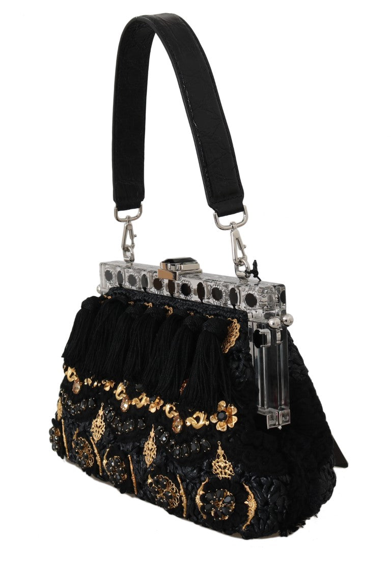 Dolce & Gabbana Stunning Evening Clutch with Exquisite Detailing