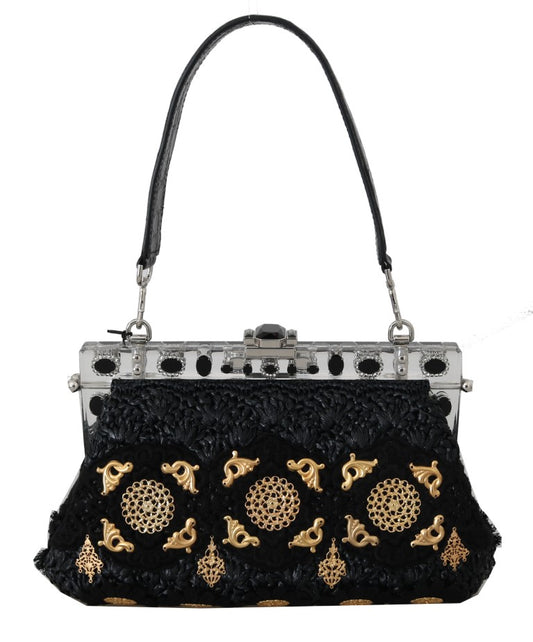 Dolce & Gabbana Stunning Evening Clutch with Exquisite Detailing