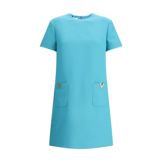 Valentino Turquoise short Dress