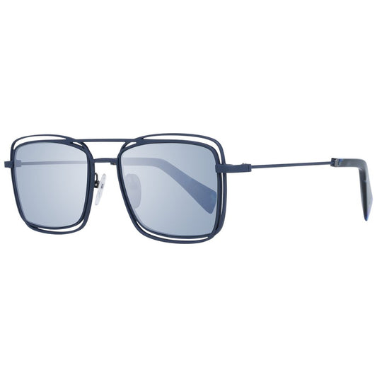 Yohji Yamamoto Blue Men Sunglasses