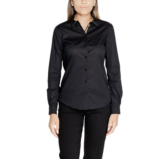 Alviero Martini Prima Classe Black Cotton Sweater