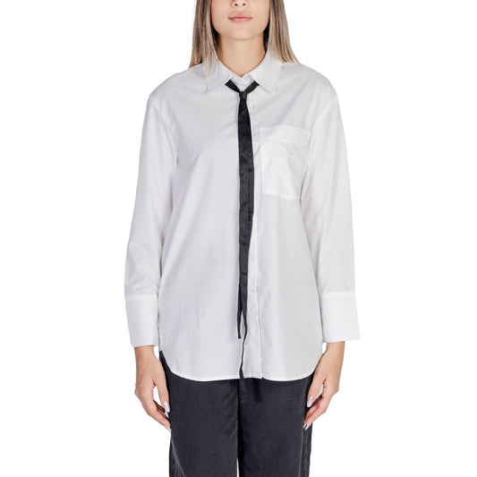 Only White Cotton Shirt