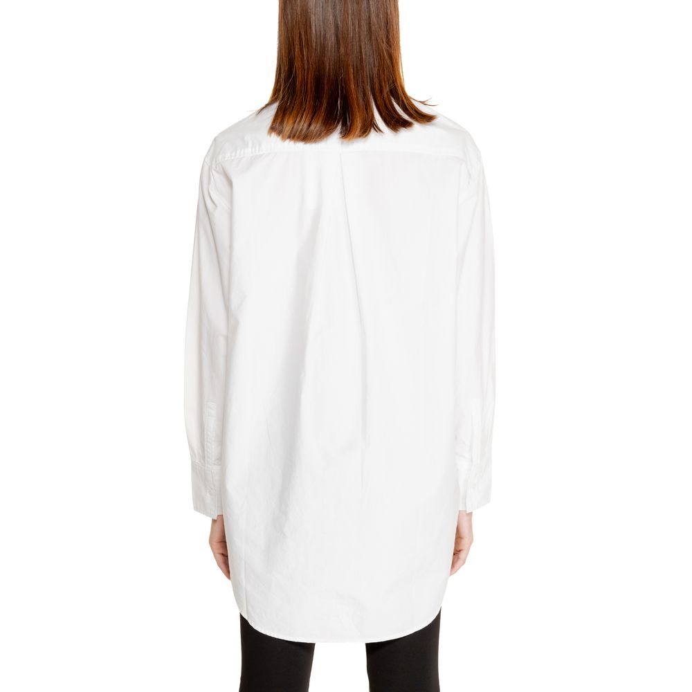 Calvin Klein Jeans White Cotton Rigenerato Shirt