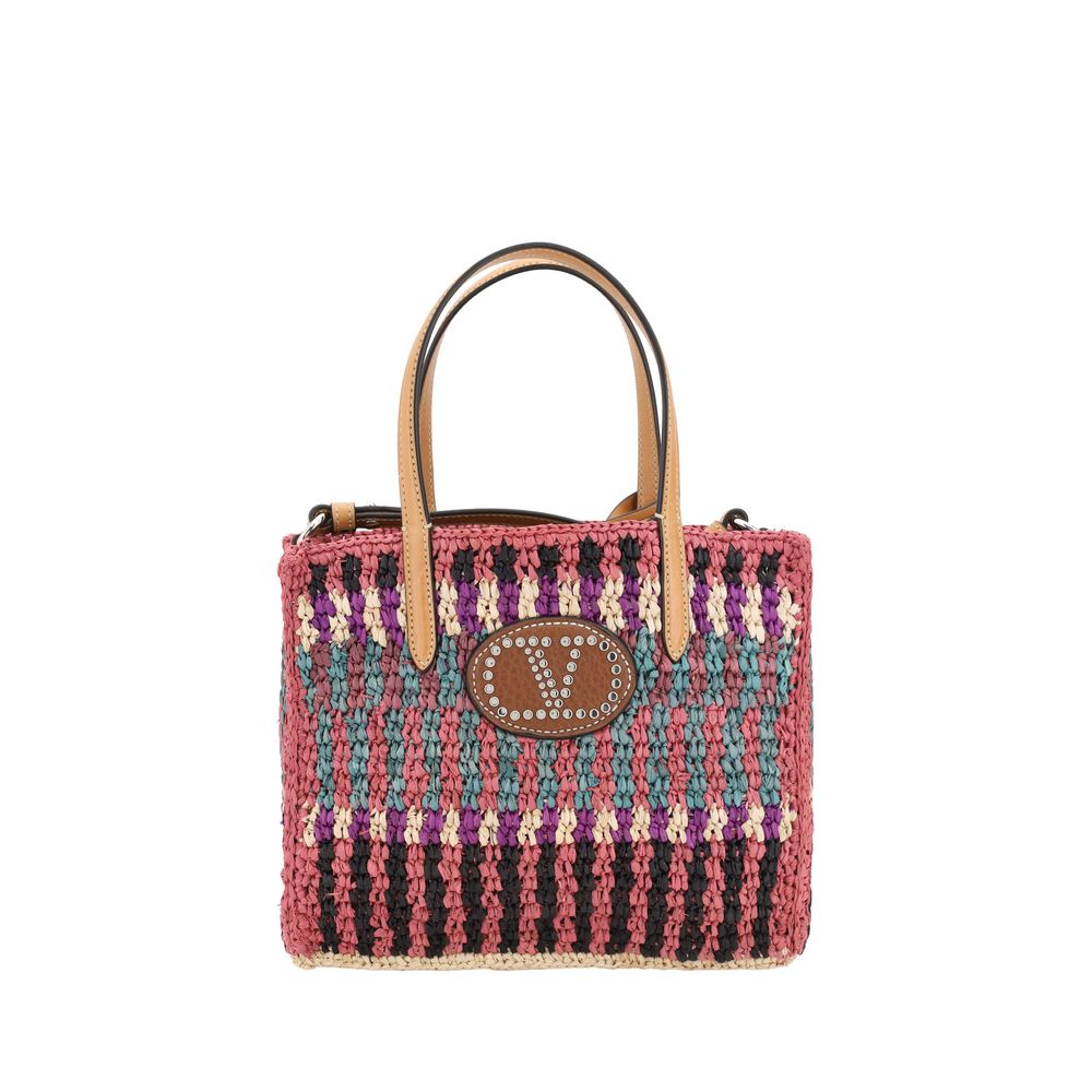 Valentino Garavani Raffia Tote Bag