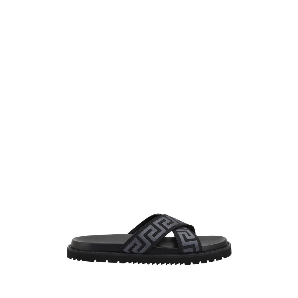 Versace Greca pattern Sandals