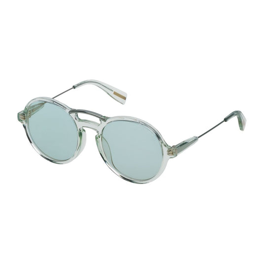 Trussardi Green Acetate Sunglasses