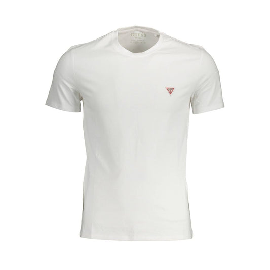 Guess Jeans White Cotton Mens TShirt