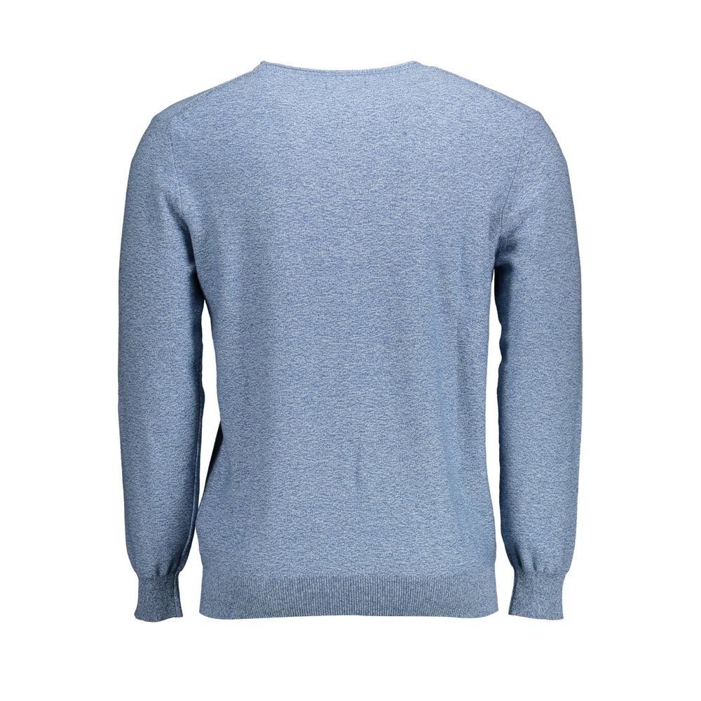 Gant Light Blue Cotton Men Sweater