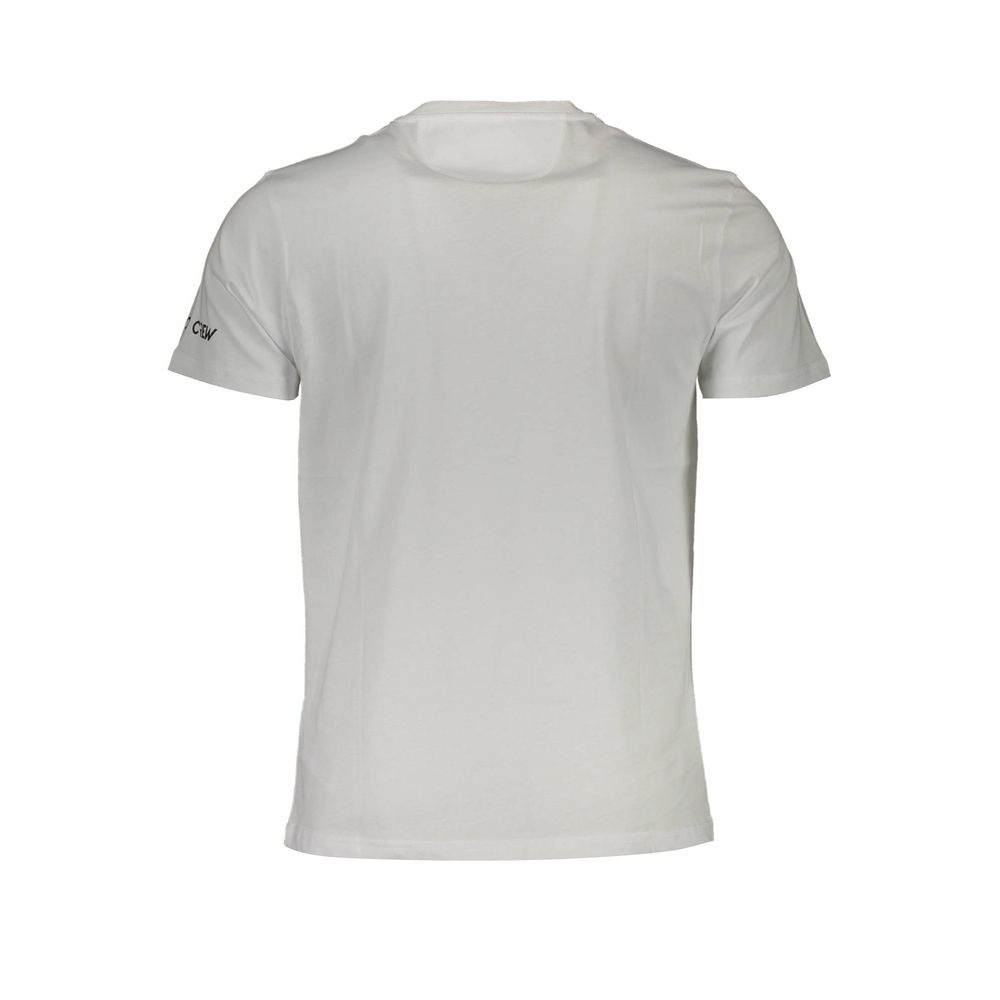 La Martina White Cotton Men T-Shirt