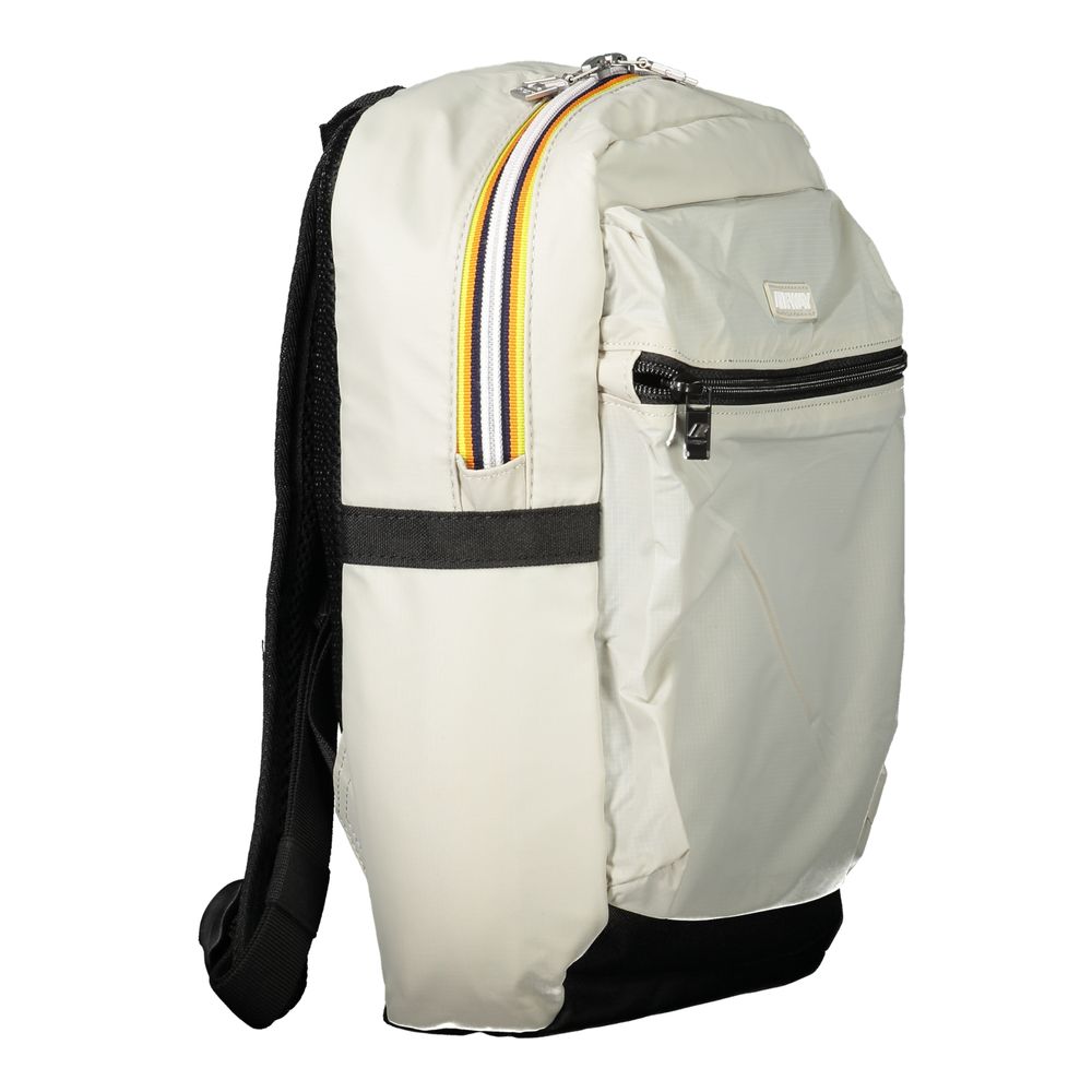 K-WAY Gray Polyamide Men Backpack