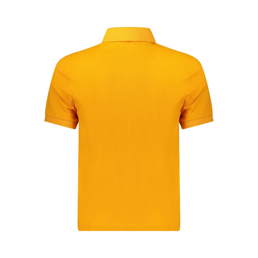 K-WAY Orange Cotton Men Polo Shirt