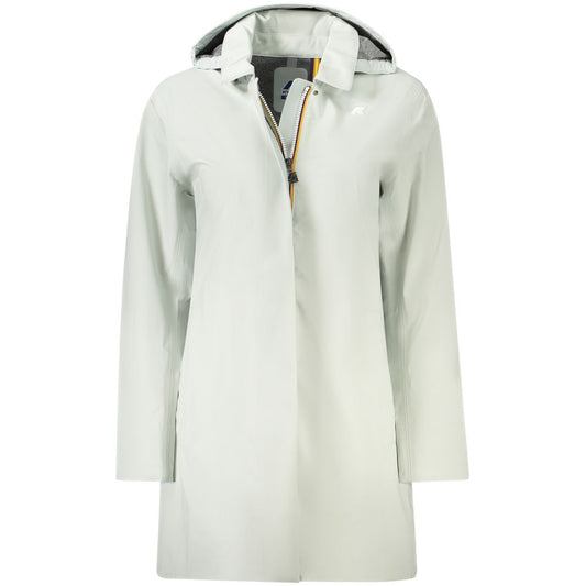 K-WAY Green Polyester Women Coat