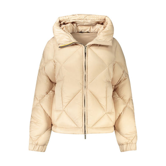 K-WAY Beige Polyester Women Jacket