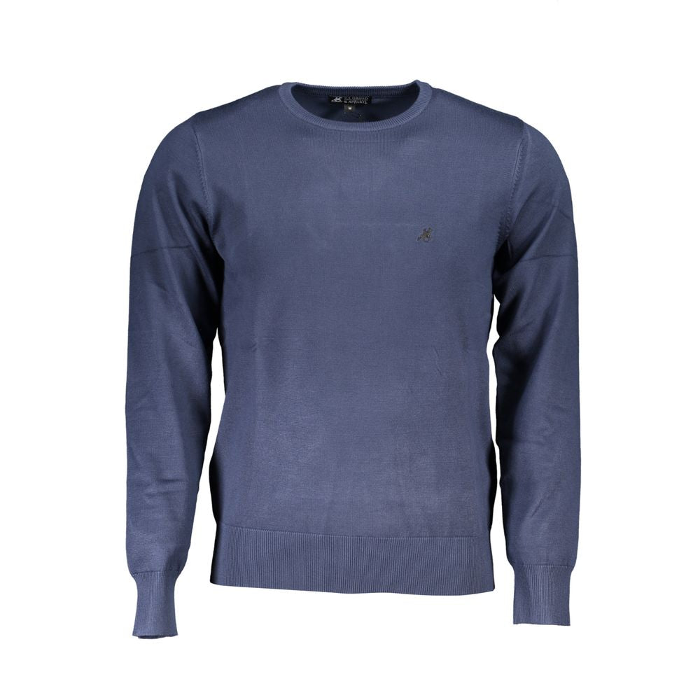 U.S. Grand Polo Blue Nylon Sweater