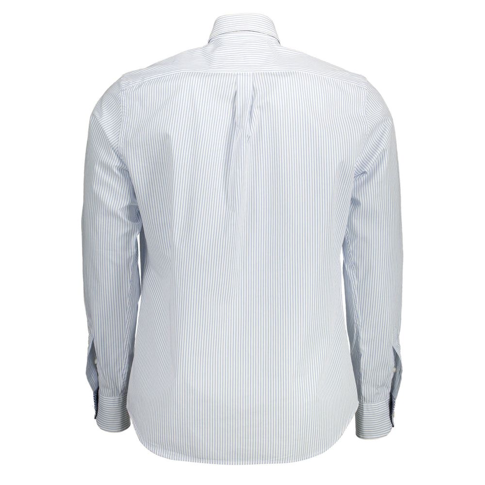 Harmont & Blaine Light Blue Cotton Men Shirt