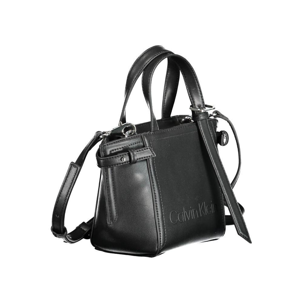 Calvin Klein Black Polyester Women Handbag