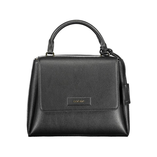 Calvin Klein Black Polyester Women Handbag