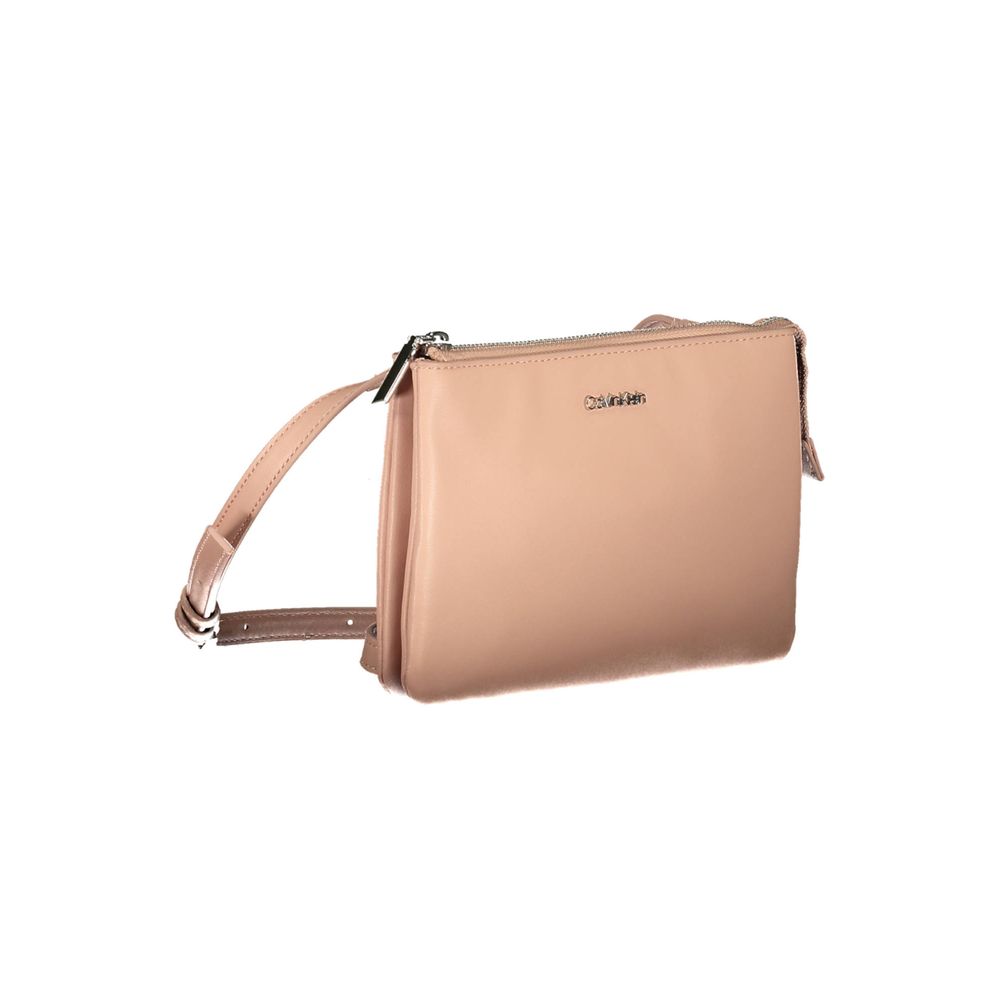 Calvin Klein Pink Polyester Women Handbag