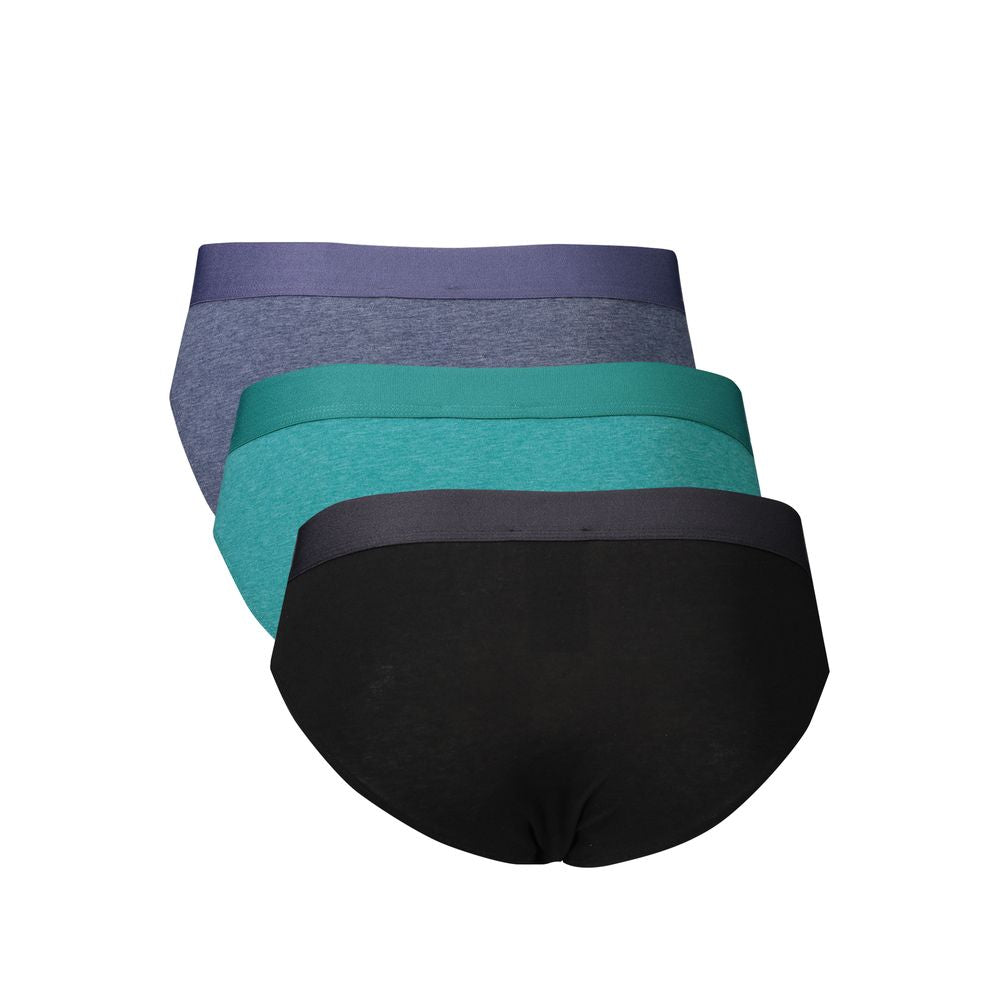 Bikkembergs Green Polyester Men Underwear