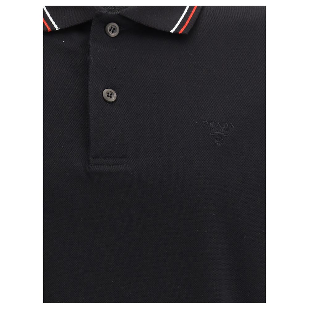 Prada Logoed Polo Shirt